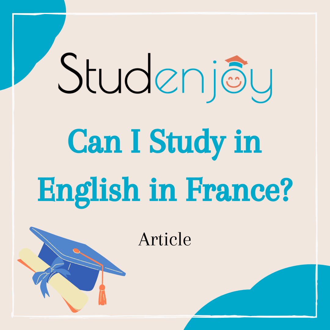Study in English in France