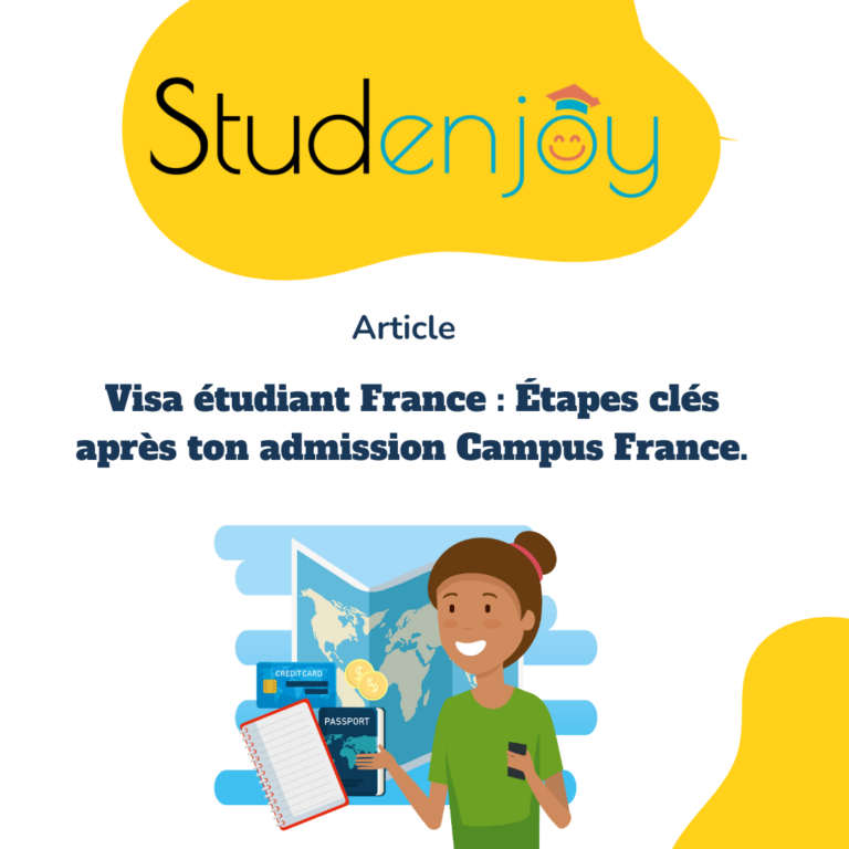 Procédure visa aprés admission campus france