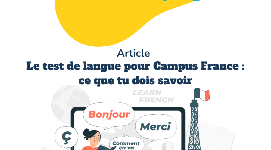 Articles test linguistique français pour la procédure campus France pour les étudiants marocains 